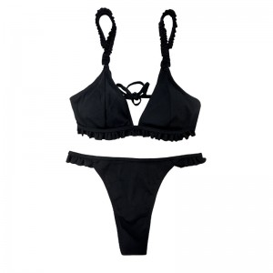 Trapas de tiras de voltea de dos trajes