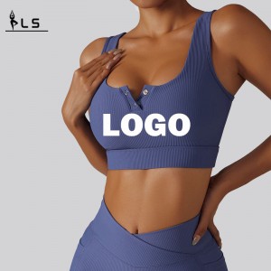 SC10173 Sports Sports personalizado High Impact Top Top Styish Sexy High Impact Sports Bra al por mayor