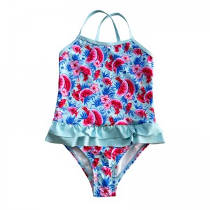 Tragador de trajes de estampado de una sola sandía de una pieza